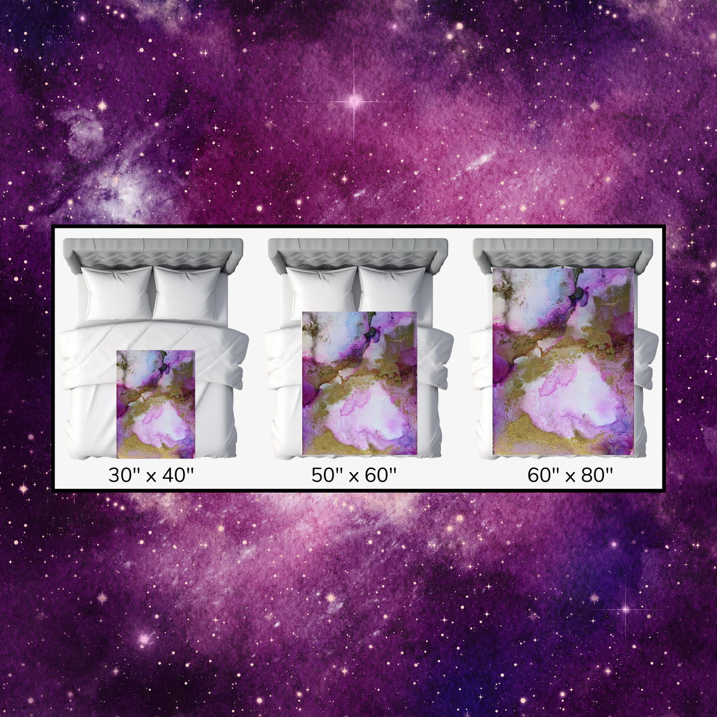 Mystical Musings Arctic Fleece Blanket