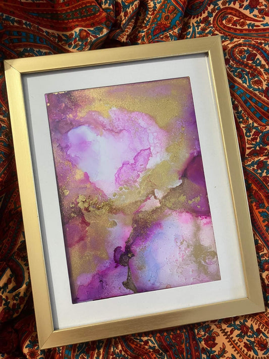 Mystical Musings - Original Bohemian Alcohol Ink Artwork