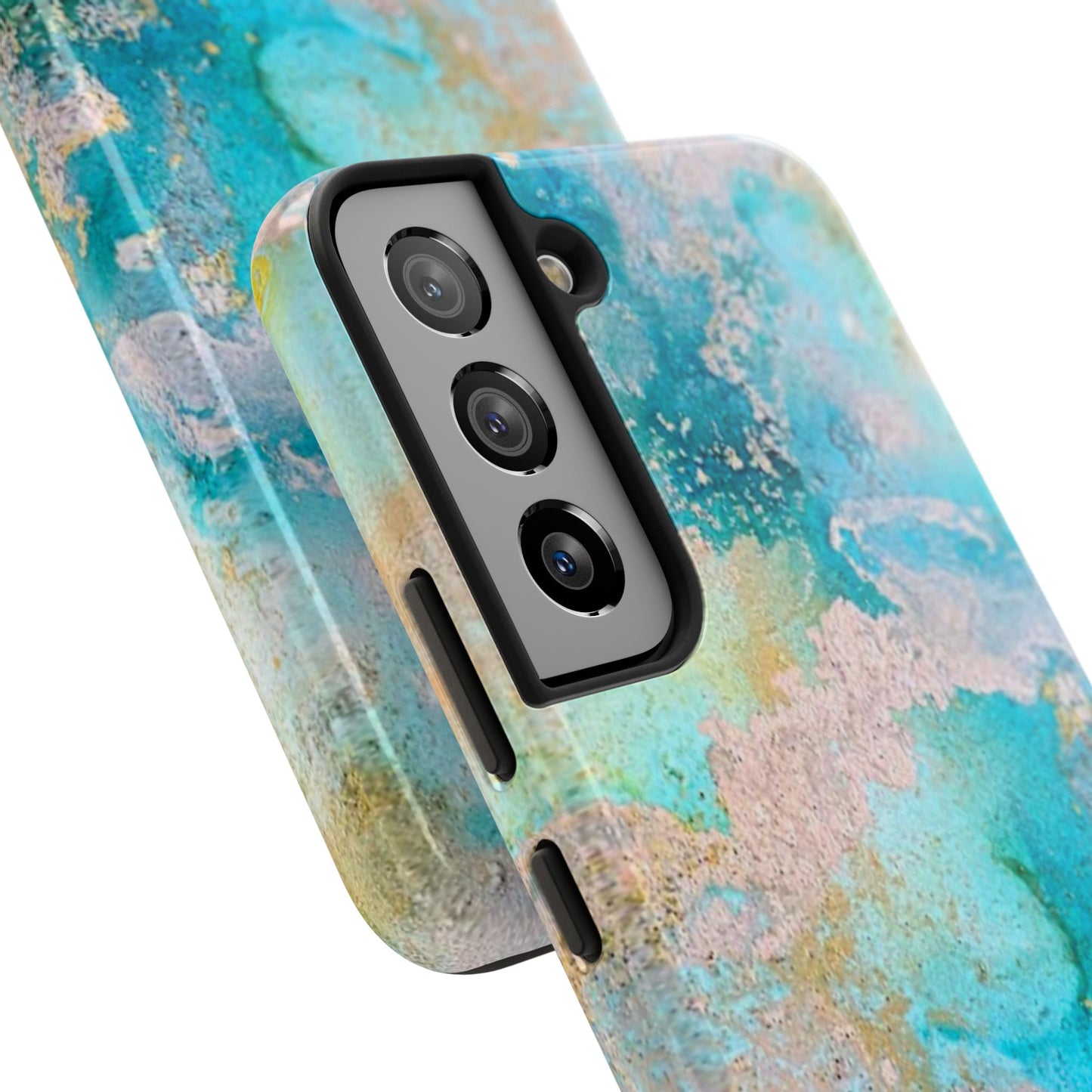 Oceanic Serenity Original Art Phone Case Fluid Art Phone Case