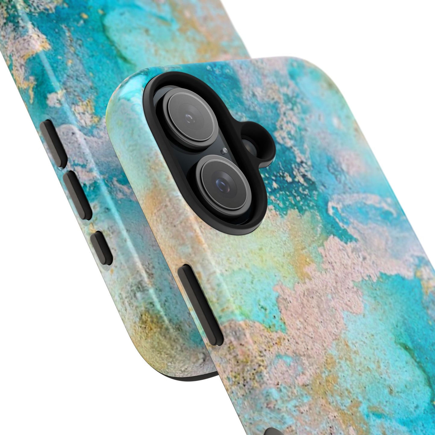 Oceanic Serenity Original Art Phone Case Fluid Art Phone Case