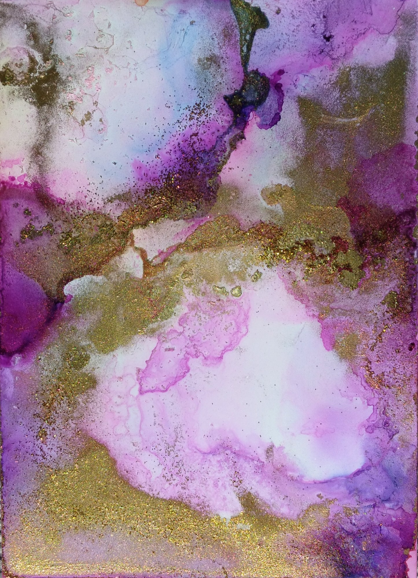 Mystical Musings - Original Bohemian Alcohol Ink Artwork