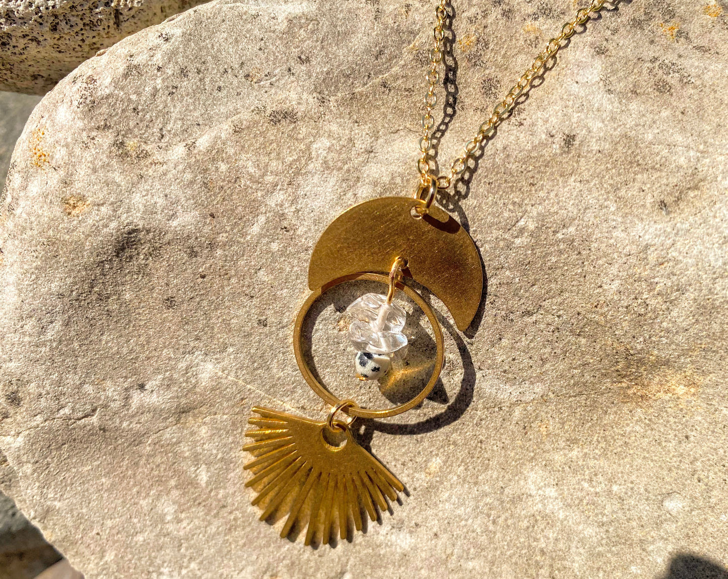 Long Bohemian Dangle Necklace